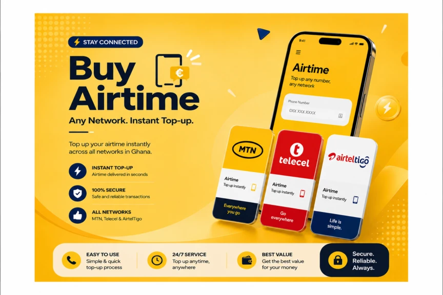 Airtime purchase on mobile phone