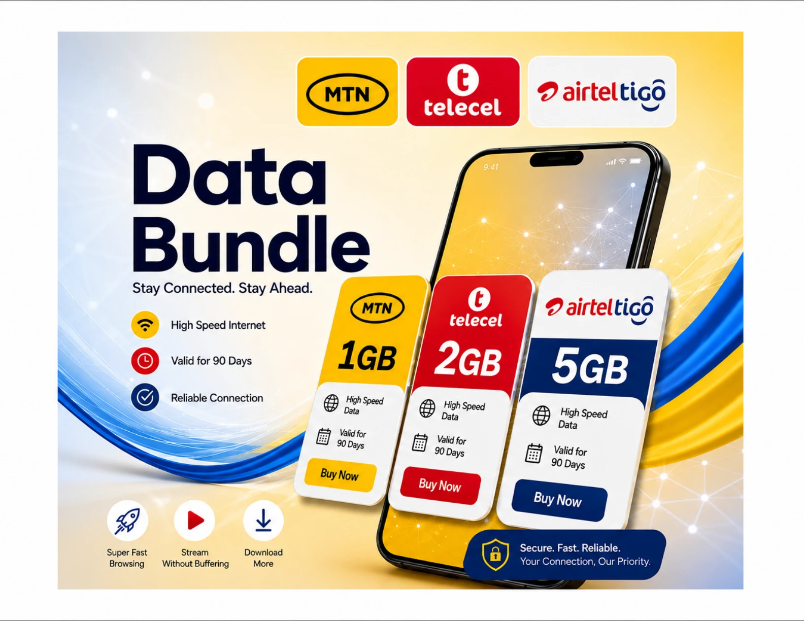 Data bundle and internet service
